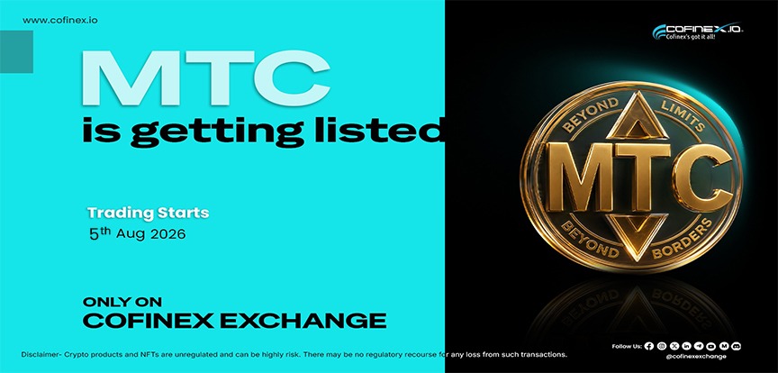 MTC is Officially Listing on Cofinex Exchange