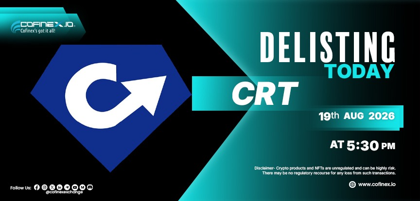 CRT (CRT) Delisting Announcement